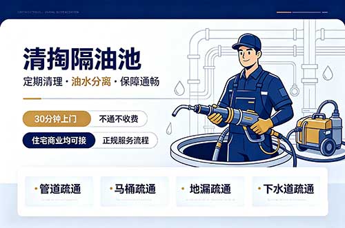 大港清掏隔油池